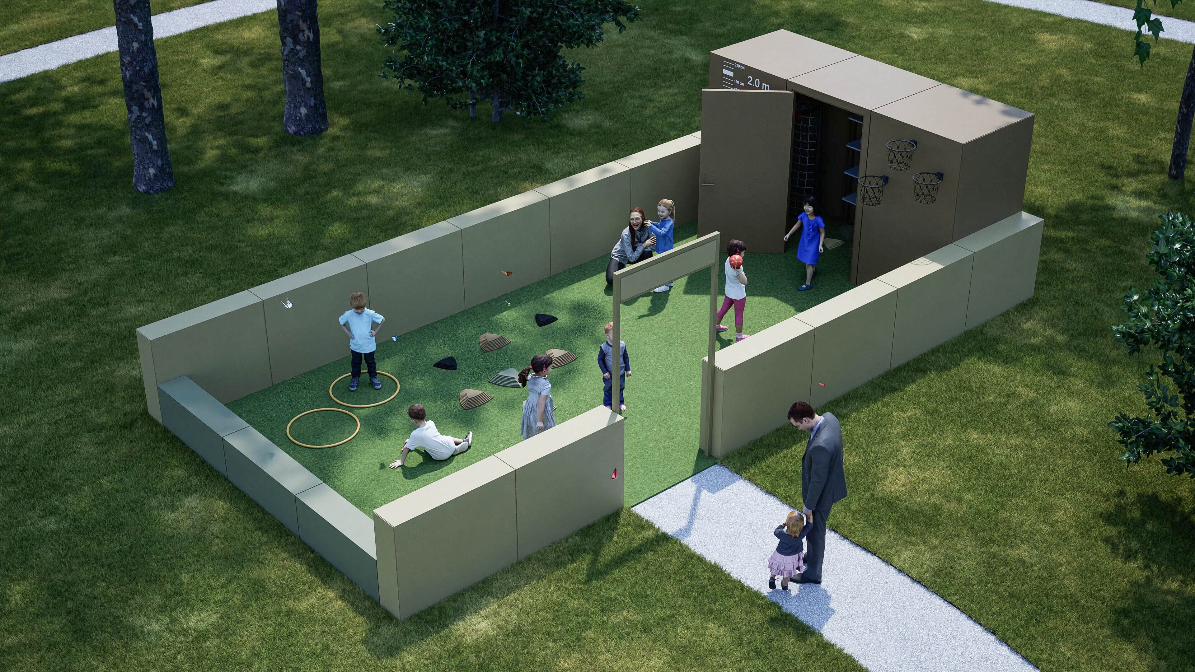 Overview of the activity arena